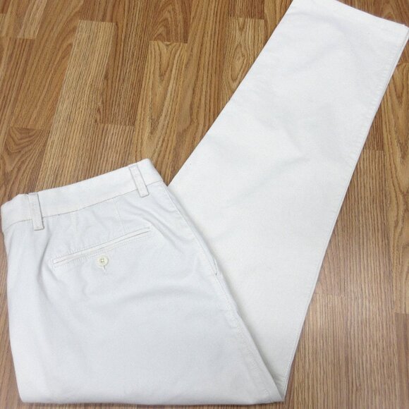 36x30 BALLIN RELAXED FIT CHINO COTTON/ELASTANE PANTS LIGHT KHAKI Sz 36W x 30L - Picture 1 of 7